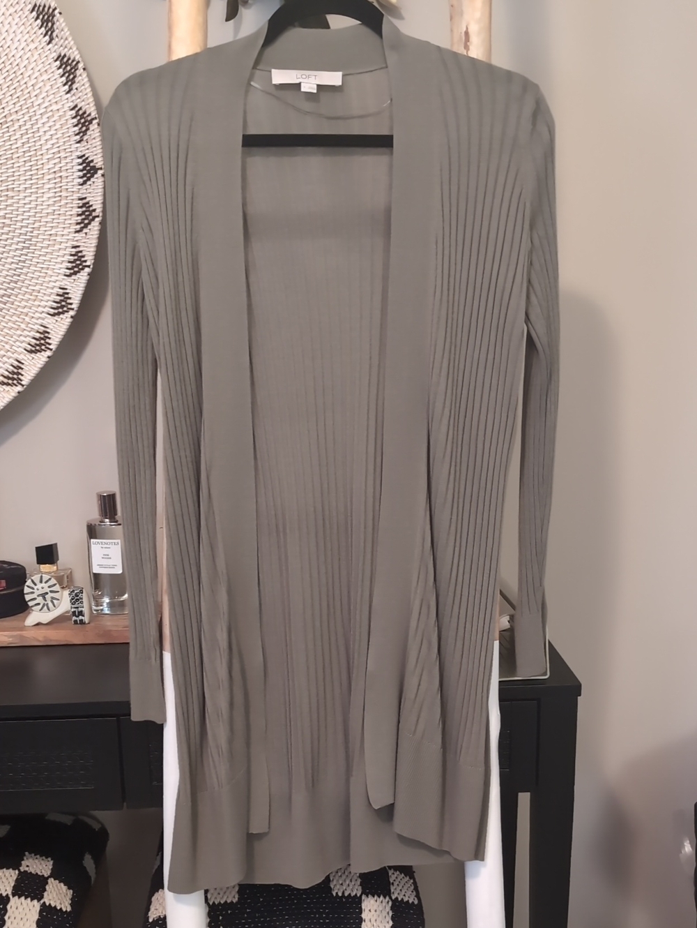 LOFT Green Cardigan